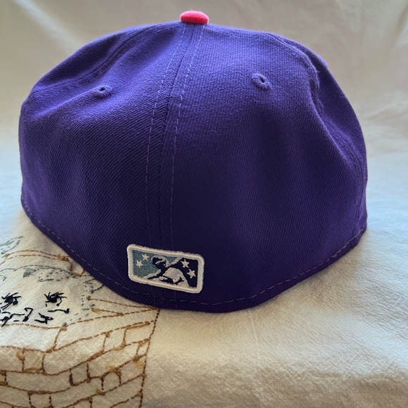 New Era Jersey Shore Blueclaws 7 1/4 fitted hat. - Picture 3 of 5